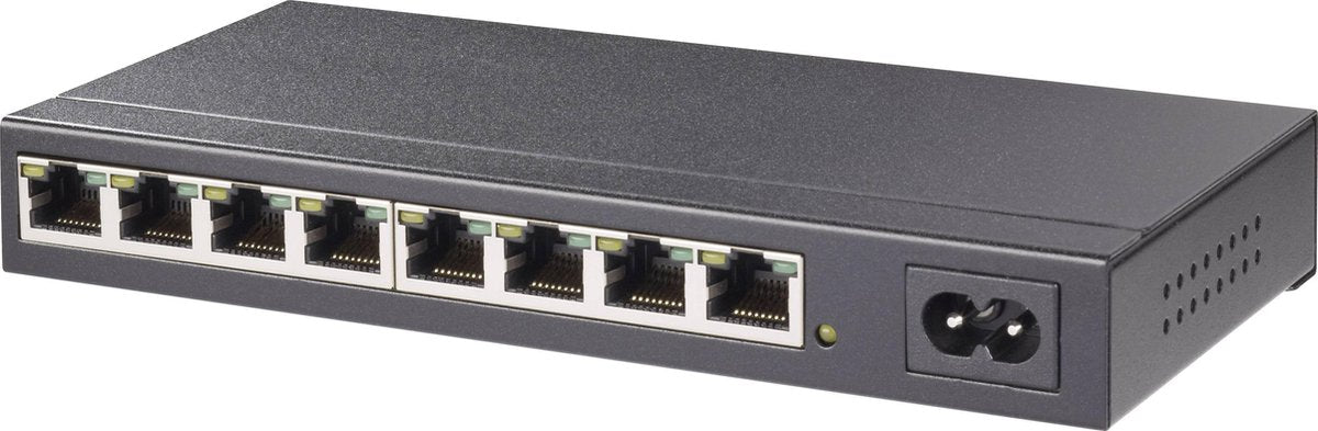 Renkforce Netwerk switch 8 poorten 1 Gbit/s
