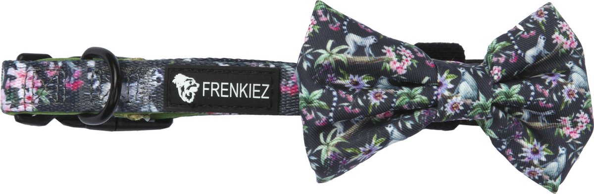Frenkiez Halsband met Strik Maki Flower Medium