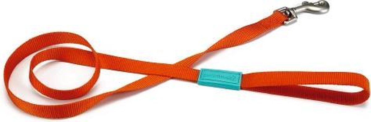 Beeztees nylon looplijn Oranje 120 x 15