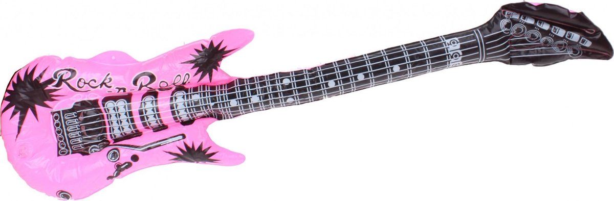 Lg-imports Opblaasbare Gitaar Roze 85 Cm