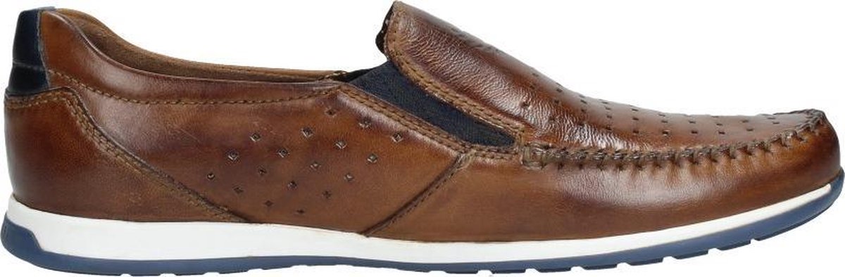 Bugatti Tomeo Mok mocassins cognac - Maat 42