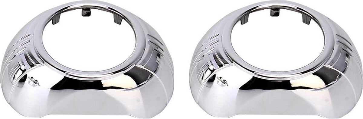 IPHCAR Z109 2-PCs 3.0 inch Universele auto LED koplamp arcering Cover decoratieve hoes