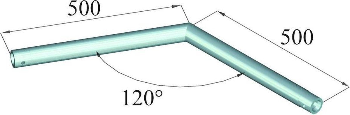 ALUTRUSS DECOLOCK DQ1-C22 2-Way Corner 120°