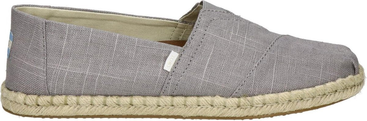 TOMS ALPARGATA Heren ESPADRILLE - GREY - Maat EU43.5
