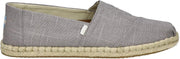 TOMS ALPARGATA Heren ESPADRILLE - GREY - Maat EU43.5