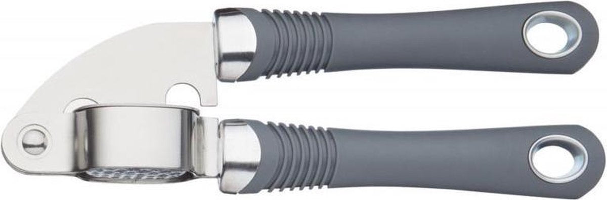 Kitchencraft Knoflookpers Soft Grip 18 Cm Rvs