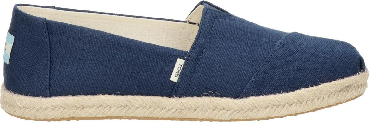 TOMS Alpargata Rope Dames Espadrilles - Navy - Maat 40