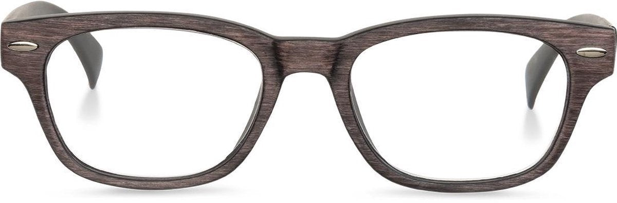 Looplabb Mephisto leesbril  +3.50 - grijs