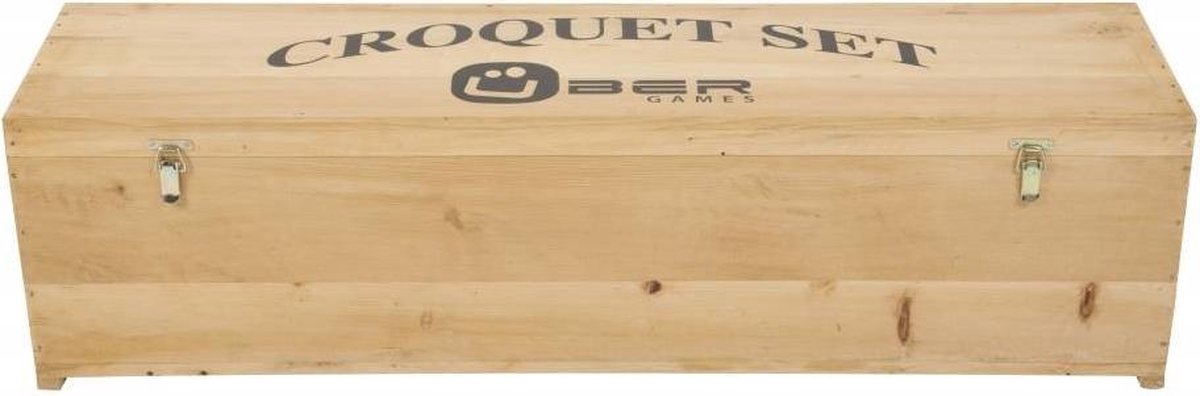 Croquet Set Kist - 6 Spelers - Ter Aanvulling van de Croquet Set