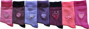 SMILEY Girl multipack sokken Attitude - meisjes 7 paar kousen - geschenkset - 31/34
