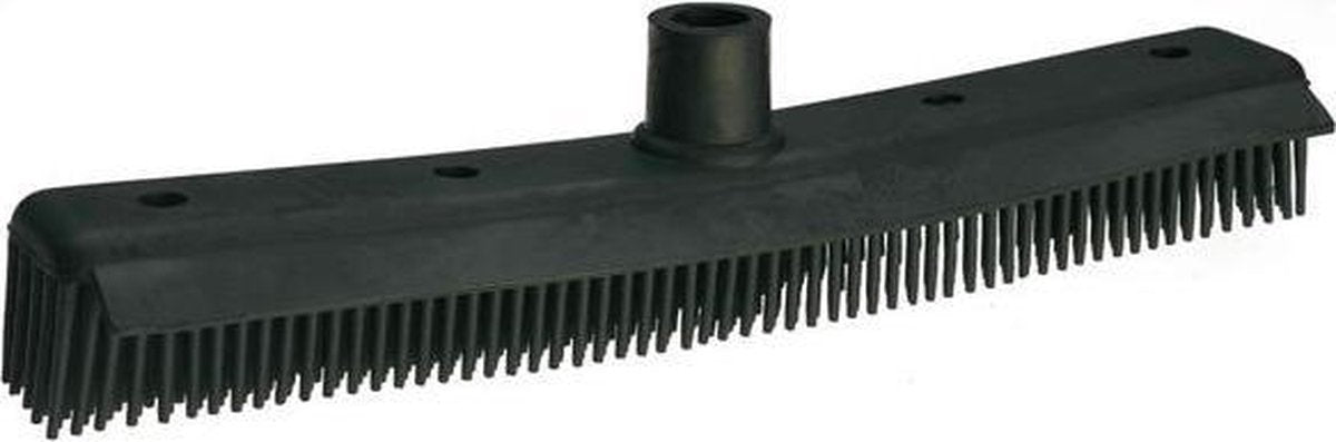Sinelco Rubber bezem zwart