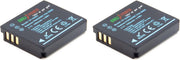 ChiliPower Panasonic CGA-S005 accu - 1090mAh - 2-Pack