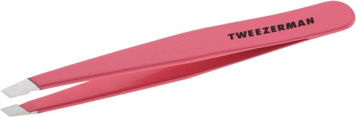 Tweezerman - Slant Tweezer - Geranium - Pincet