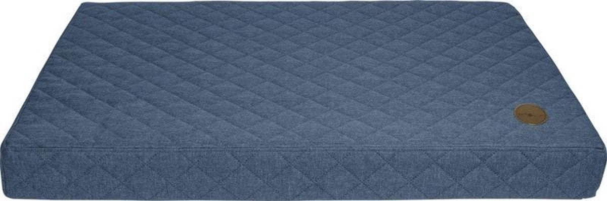 Jack and Vanilla Checkmate Orthopedisch Hondenkussen-blauw-M