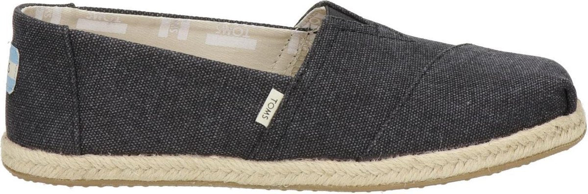 Toms Alpargata Dames Espadrille - Black - Maat 37.5