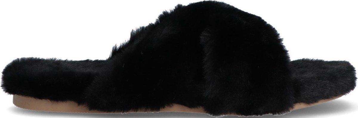 Omoda Minerva Pantoffels - Sloffen - Dames - Zwart - Maat 38