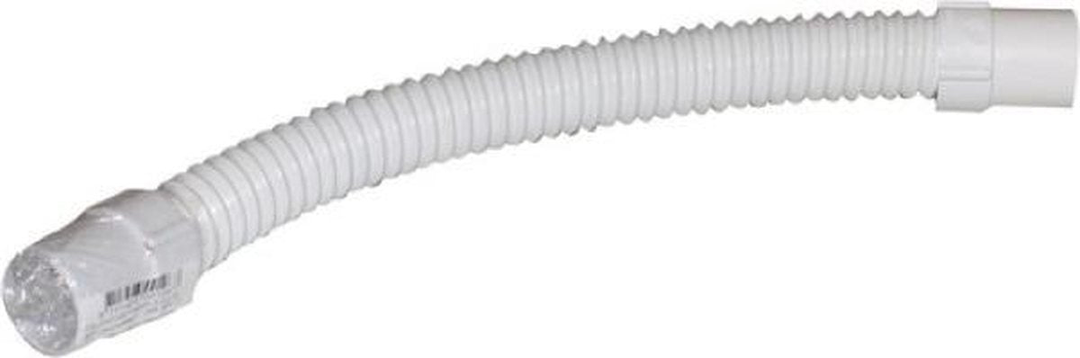TQ4U afvoerslang flexibel - 2x Ø 40 mm spie - lengte 400 mm - wit