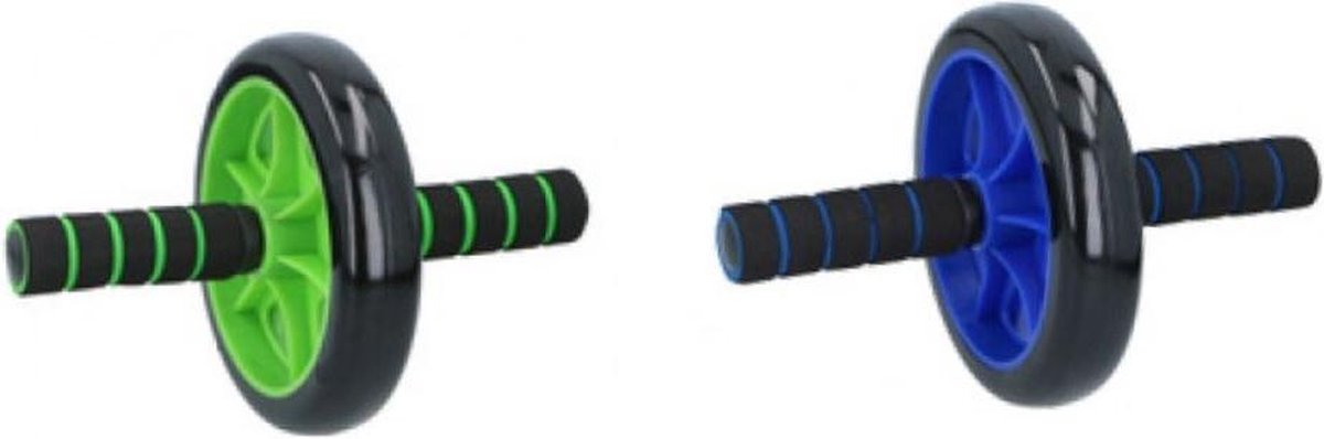 Orange85 Trainingswiel - Ab wheel - Buikspierwiel - Groen of blauw - Fitness wiel - Buikspieren trainen