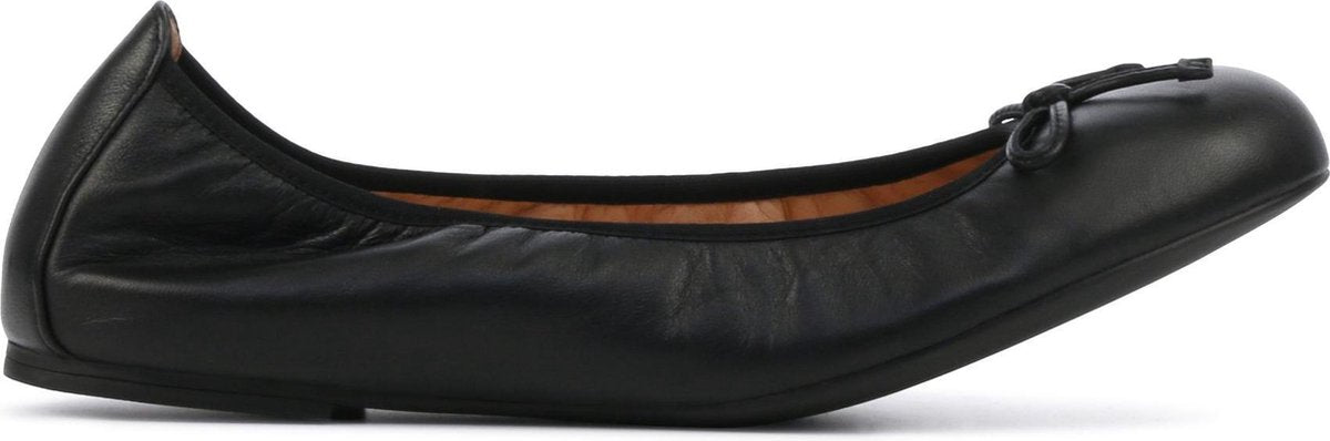 Unisa Vrouwen Ballerina's Acor - Zwart - Maat 41
