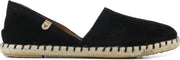Verbenas Vrouwen Suède Espadrilles / Damesschoenen  -   Carmen sue - Zwart - maat 36