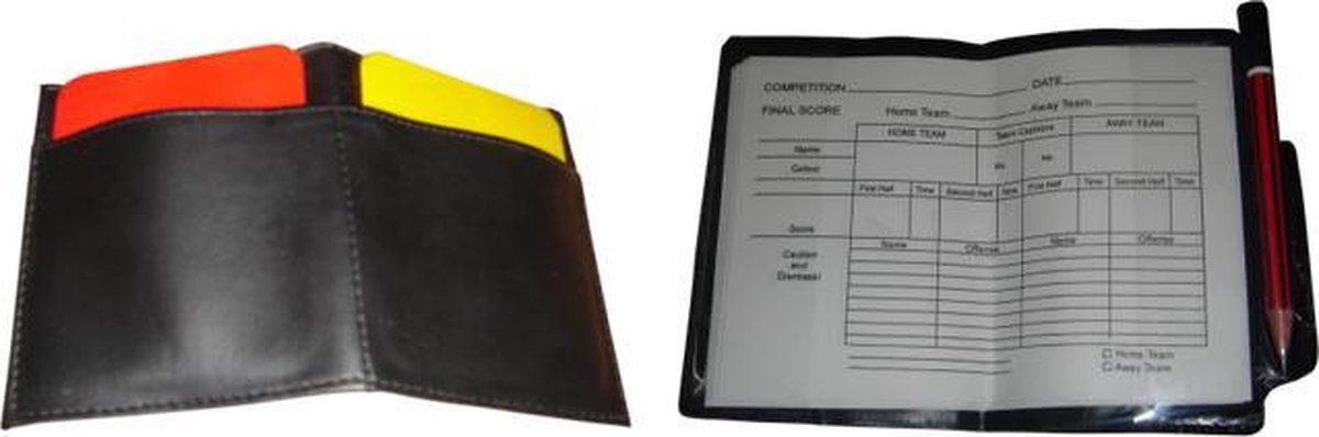 Scheidsrechterset Sportsandteams zwart