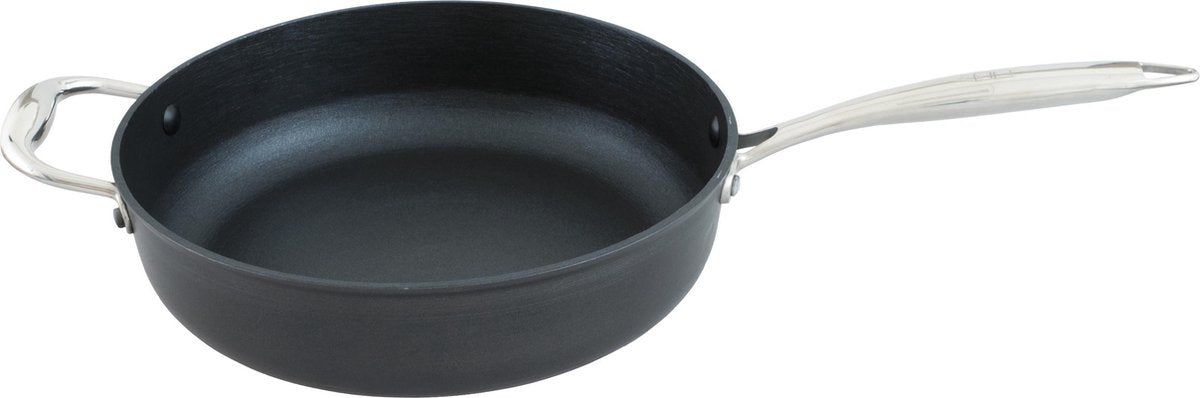 Point-Virgule Pan-à-moi Sauteerpan - Licht gietijzer - Excalibur coating - Ø 28cm