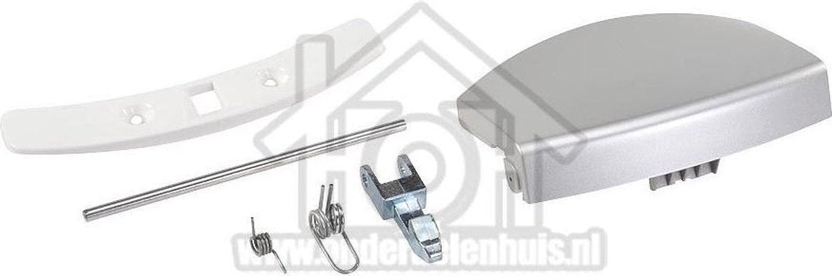 AEG Deurgreep Set compleet zilver L66811