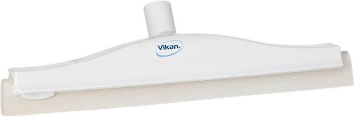 Hygiënische trekker flexibele nek 40 cm breed polypropyleen vloertrekker met verwisselbare cassette max. 100° C.