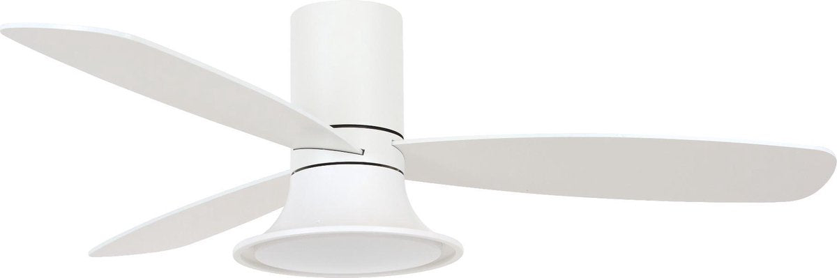 Beacon Flusso Indoor Plafondventilator 132CM Wit (Incl. Verlichting) 210661