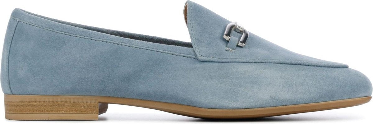 Unisa Vrouwen Suède Instapschoenen / Damesschoenen / Instapper Dalcy sue - Jeans - Maat  39