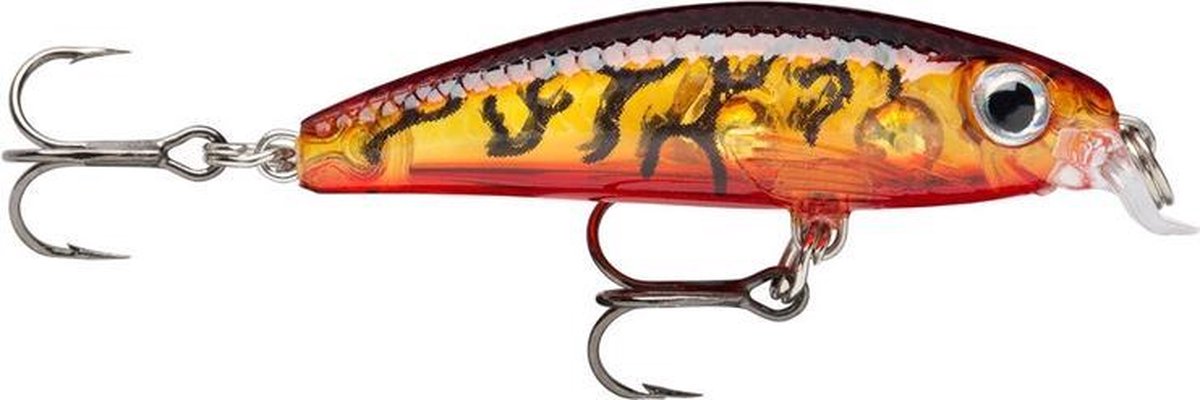 Rapala Ultra Light Minnow  - 4 cm -  Glass Amber Tiger