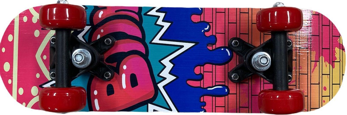 Kinder skateboard | Graffiti Boom tot 6 jaar | Jongens & Meisjes | Mini Skateboard |