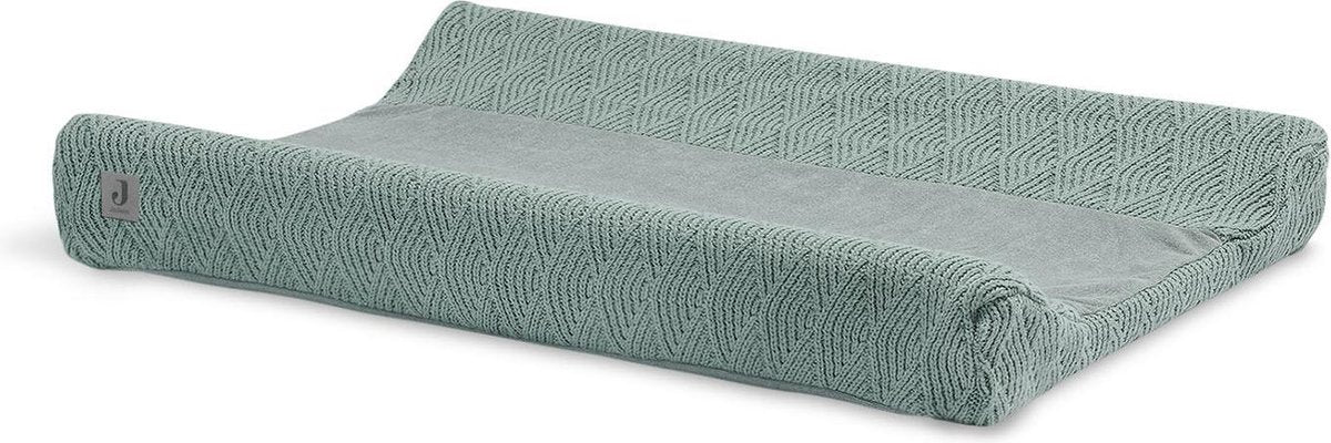 Jollein Aankleedkussenhoes River Knit 50x70cm - Ash Green