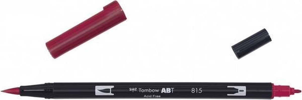 Tombow ABT dual brush pen cherry ABT-815