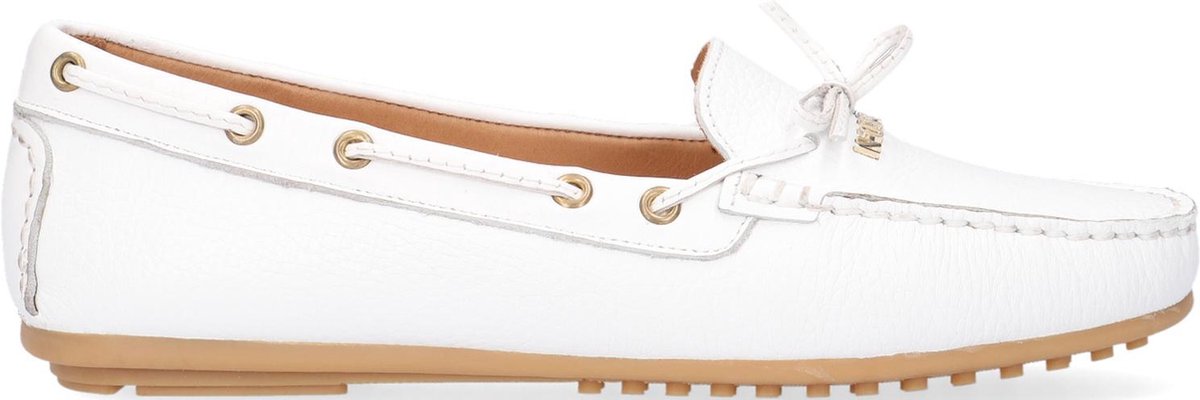 Notre-V 03-n59 Mocassins - Instappers - Dames - Wit - Maat 38