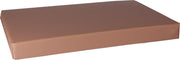 Hondenmatras leatherlook beige 80x55x10 cm