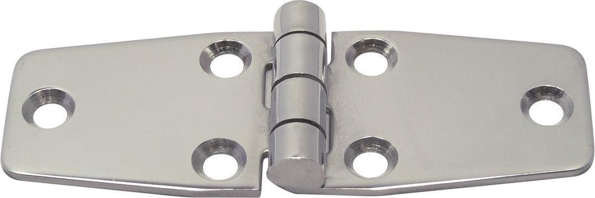 Staartscharnier - 97x38x2 - Rvs 304 - Knoop boven