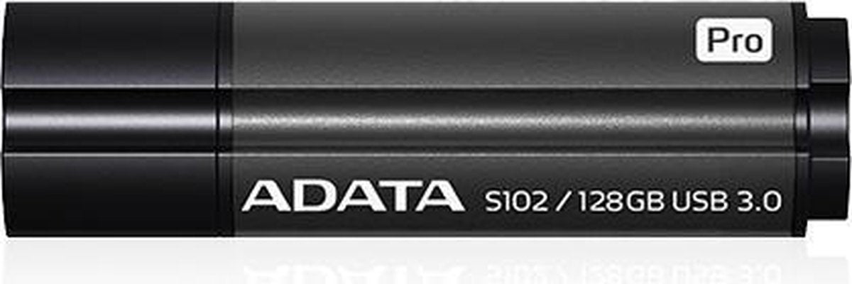 ADATA S102 Pro Advanced USB flash drive 128 GB USB Type-A 3.2 Gen 1 (3.1 Gen 1) Grijs