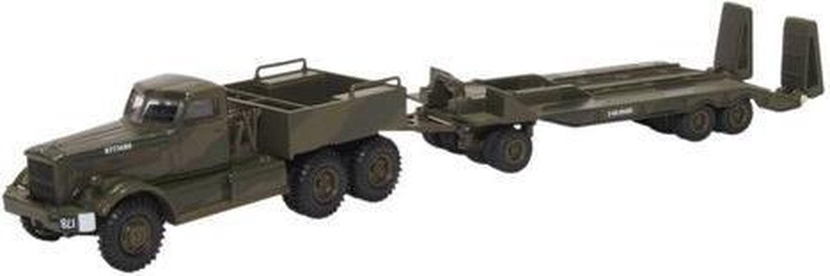 OXFORD DIAMOND T TANK TRANSPORTER 21st ARMY TANK BRIGADE 1942 schaalmodel 1:76