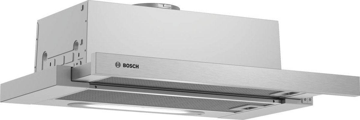 Bosch Serie 4 DFT63AC50 afzuigkap 360 m³/uur Semi-inbouw (uittrekbaar) Zilver D
