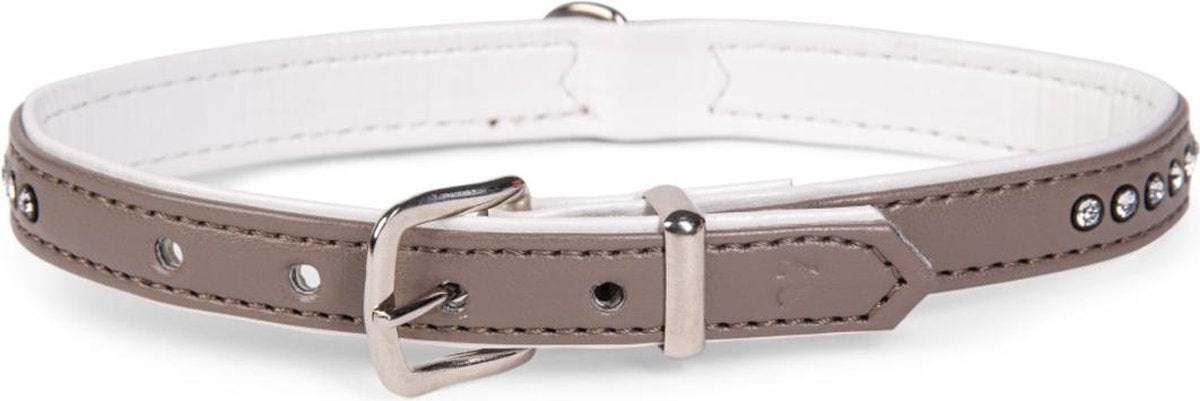 Dierenbenodigdheden Vadigran Halsband Crystal 1 Rij Stone 32Cmx12-14Mm