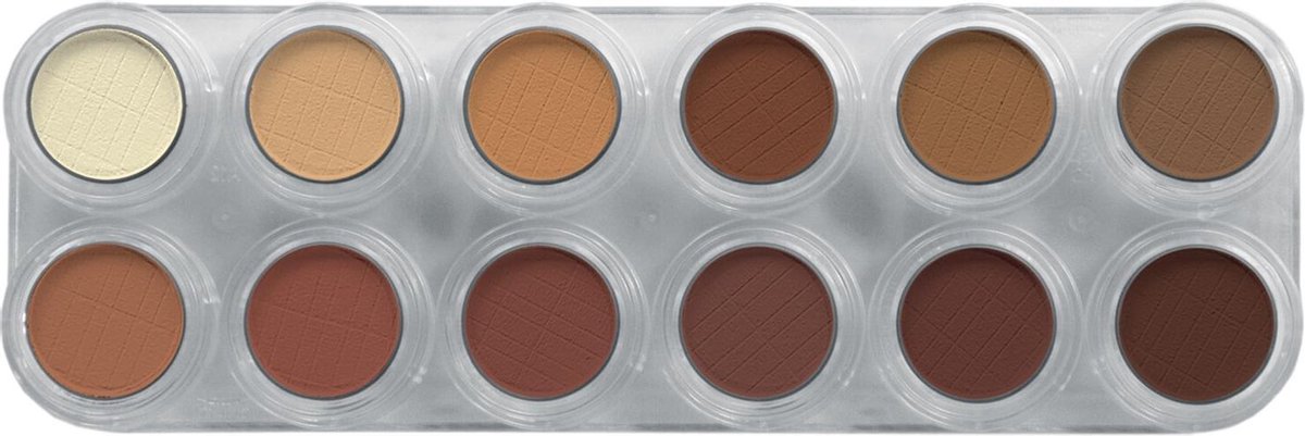 Grimas - Eyeshadow/Rouge - Pallet - (RH)
