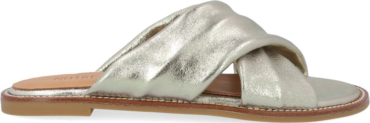 Notre-V 10366 Slippers - Dames - Goud - Maat 38