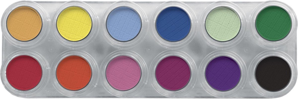 Grimas - Eyeshadow/Rouge - Pallet - (RA)
