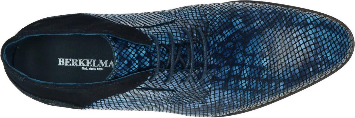 Berkelmans imola blauwe halfhoge veterschoen maat 42