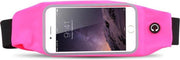 Waterdichte hardloop heuptas roze