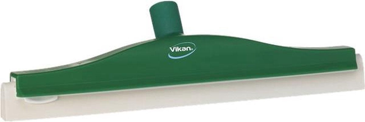 Vikan 7762-2 klassieke vloertrekker 40cm groen flexibele nek wit schuimrubber cassette