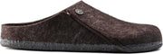 Birkenstock Zermatt narrow Filz Soft Cozy Home Dames Pantoffels - Mocha - Maat 37