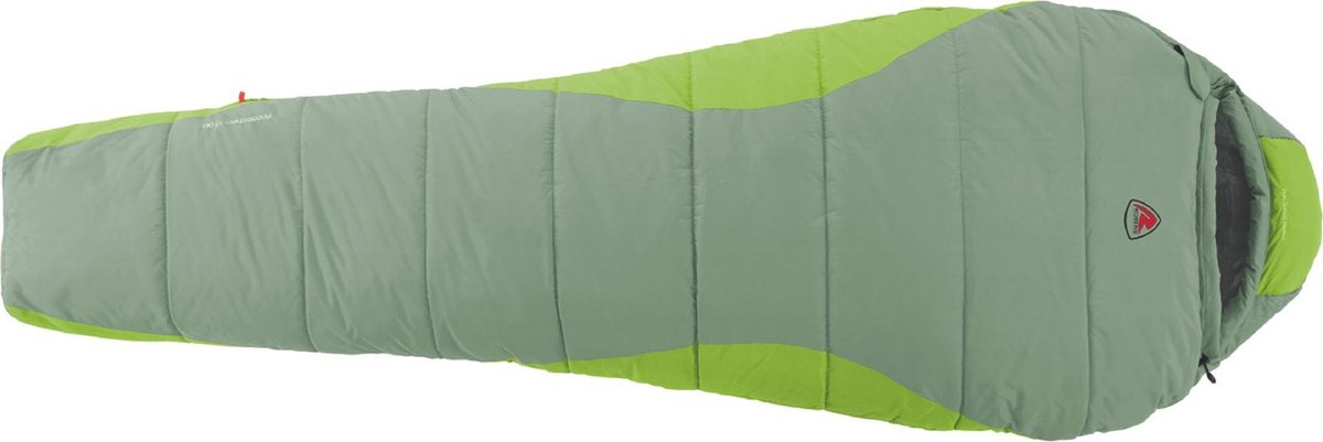Robens Appalachian 1100 Mummy Slaapzak groen - Uitvoering links