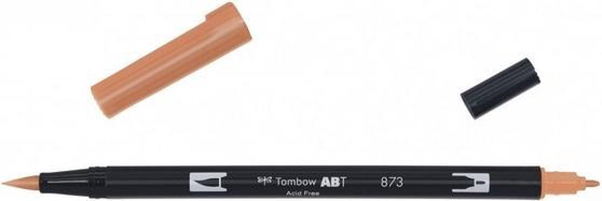 Tombow ABT dual brush pen coral ABT-873